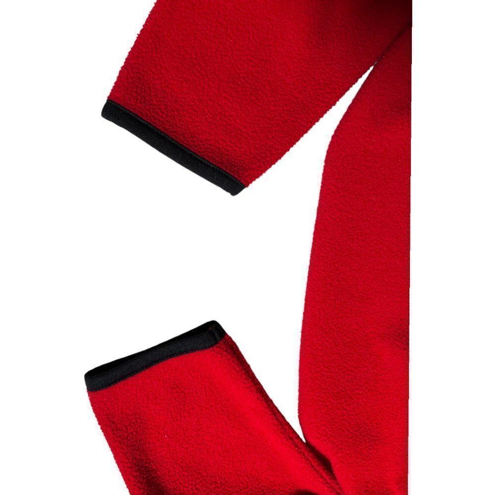Old Navy Long-Sleeve Fleece Jacket, Robbie Red, 3/4 Sleeves, Men's Small EUC - Picture 8 of 9